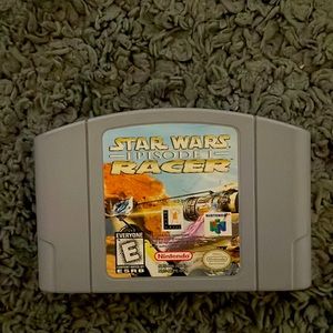 Star Wars Episode 1 Racer Game for Nintendo 64